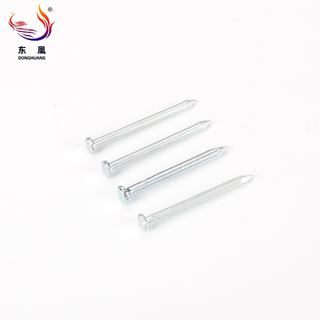 High Quality Electro Galvanized Zinc Plated 45#Carbon Common Steel Concrete Nail Masonry Cement Nail