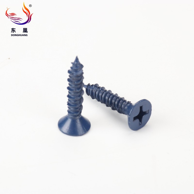 Phillips Flat Head Diamond Tip Concrete Anchor Screw Masonry Concrete Screws