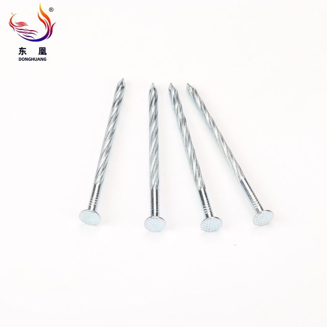 Carbon Steel Spiral Shank Nails