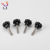 Black Plastic Star Shape Hand Knob Tightening Screw