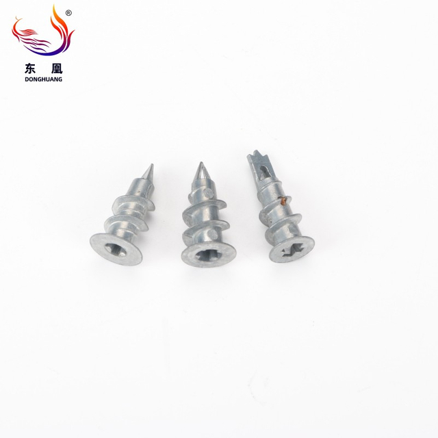 Heavy Duty Easy Drive Zinc Alloy Drywall Fast Speed Expansion Anchor for Plasterboard