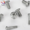 Coarse Thread Machine Screw Combo (Phillips/Slotted) Pan Head Low Carbon Steel Zinc Plated 