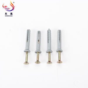 Nylon Hammer Drive Anchor with Nail Screw