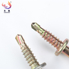 Yellow Zinc Self-Drilling Ceiling Hooks Eye Lag Self Drilling Screw 
