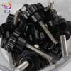 Black Plastic Star Shape Hand Knob Tightening Screw