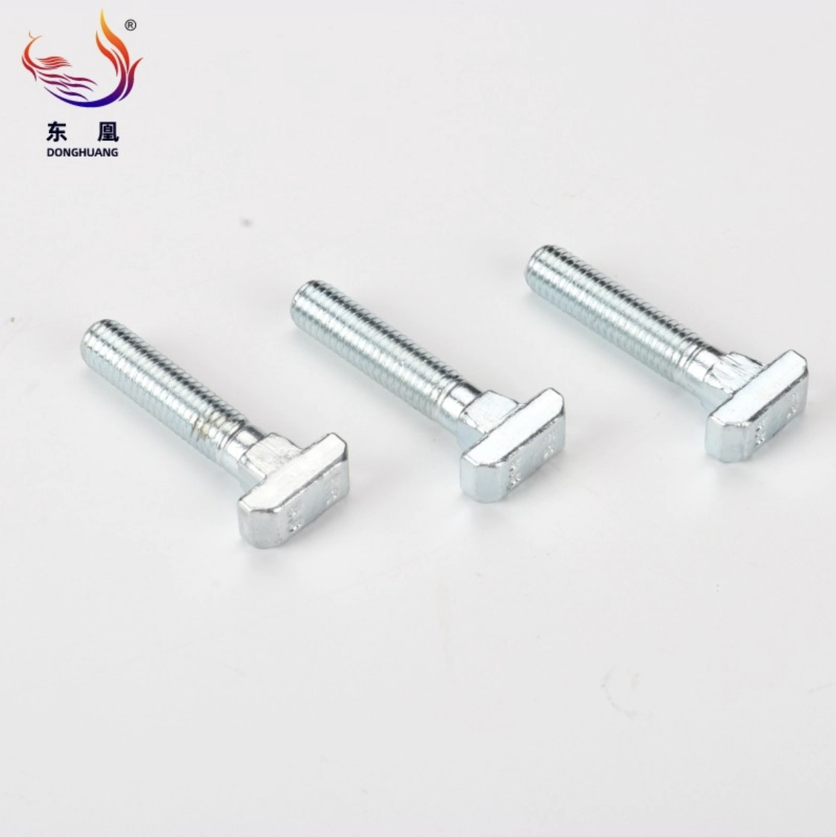 T Slot Hammer Head Bolts Zinc Plated for Aluminum Profile T-Head Bolts