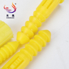 M6 M8 M10 Plastic Yellow Fish Type Expansion Tube Pipe Wall Anchors Plugs