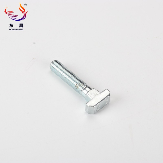 T Slot Hammer Head Bolts Zinc Plated for Aluminum Profile T-Head Bolts