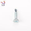 Wholesale Zinc Plated Csk Flat Head Self Drilling Screw With 6 Ribs