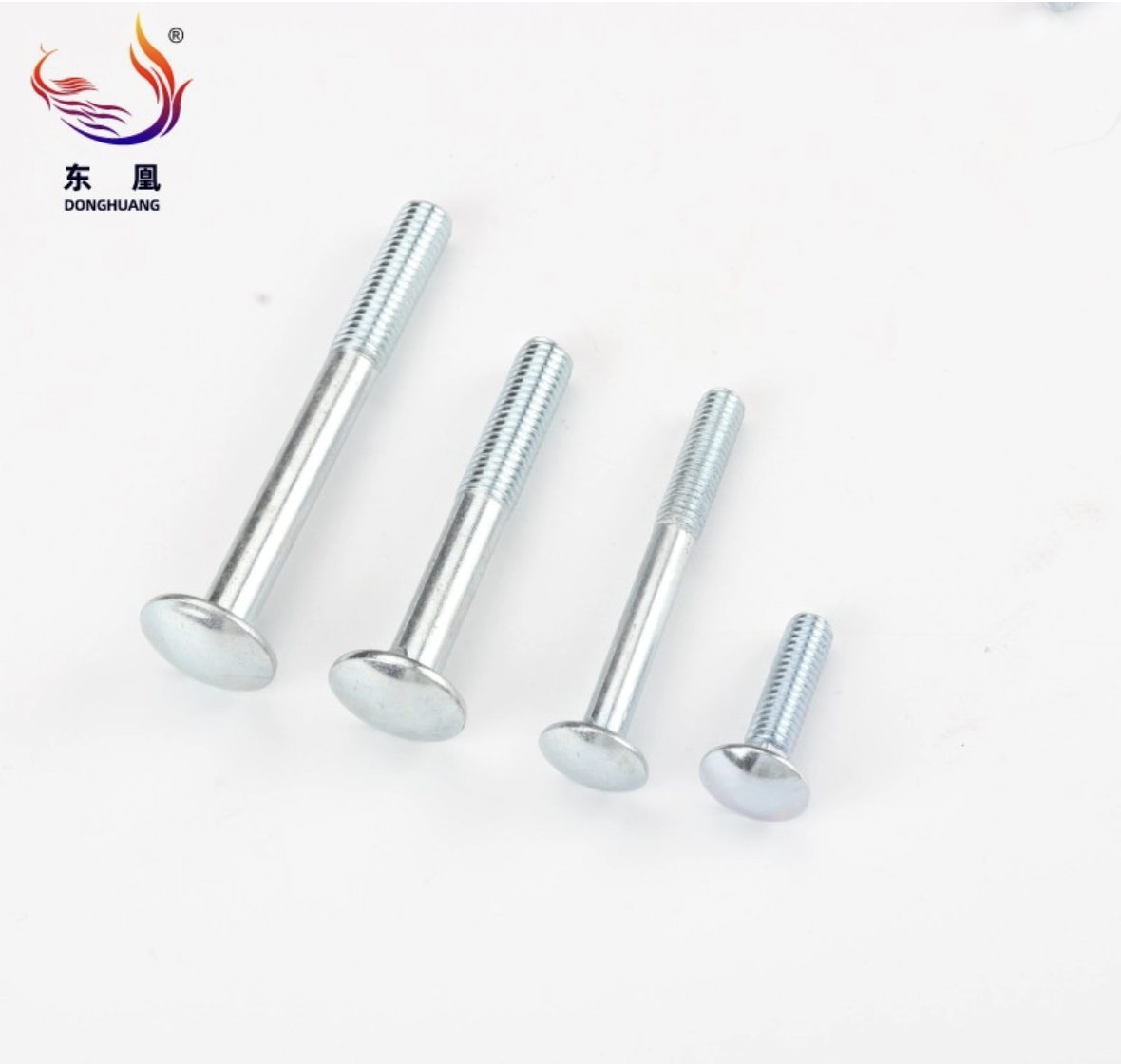 China Factory Wholesale Half Thread Round Head Square Neck Carriage Bolt
