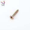 Pozi Drive Flat Countersunk Head Yellow Zinc Chipboard Screws For Wood
