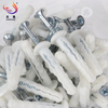 Mushroom Head Nylon Fixing Anchors With Screw