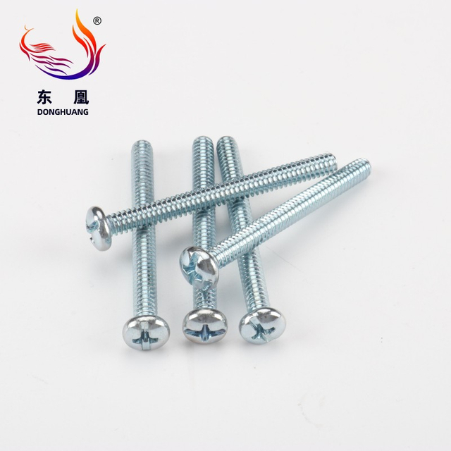 Custom Pan Head Compound Slot Combo Drive Machine Screw Manufacturers