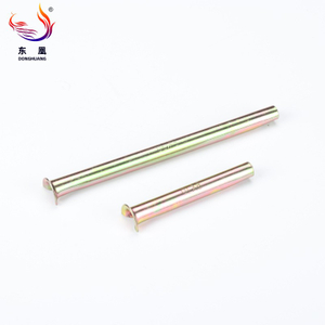 Yellow Zinc Plated Fastener Carbon Steel Express Nail Anchor 