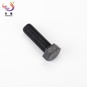 Hex Head Bolts Fully Threaded Alloy Steel Grade 12.9 Black Oxide Finish