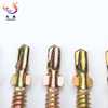 CSK Head Yellow Zinc Self Drilling Screw with Cutting Line And Wings