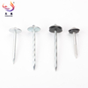High Quanlity Umbrella Roofing Nail with Robber and Metal Whasher Twisted Roofing Nail