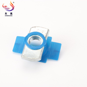 Stainless Steel Strut Channel Spring Nut with Plastic Wing for Solar Energy Mount System