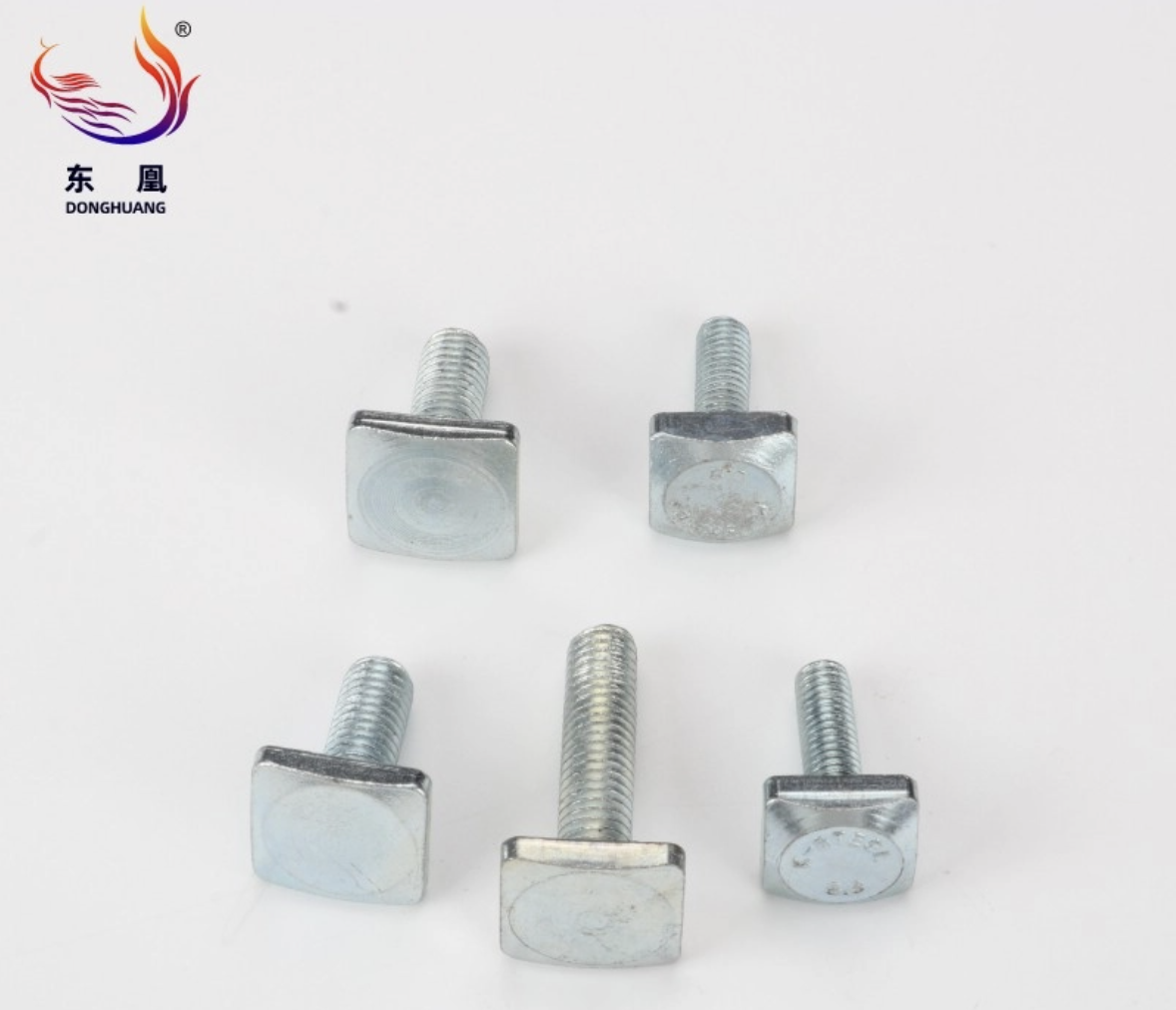 Zinc Plated Grade 2 / A307 Steel Coarse Thread Square Head Bolts