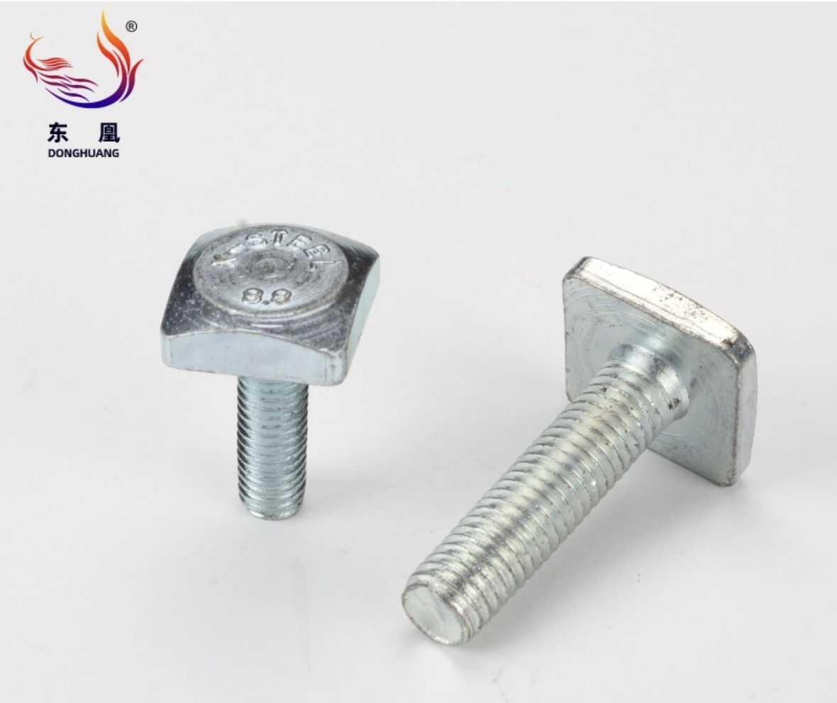 Zinc Plated Grade 2 / A307 Steel Coarse Thread Square Head Bolts