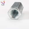 DIN6334 Carbon Steel Long Hex Square Round Coupling Nut Acme Nuts Hex Coupling Nuts