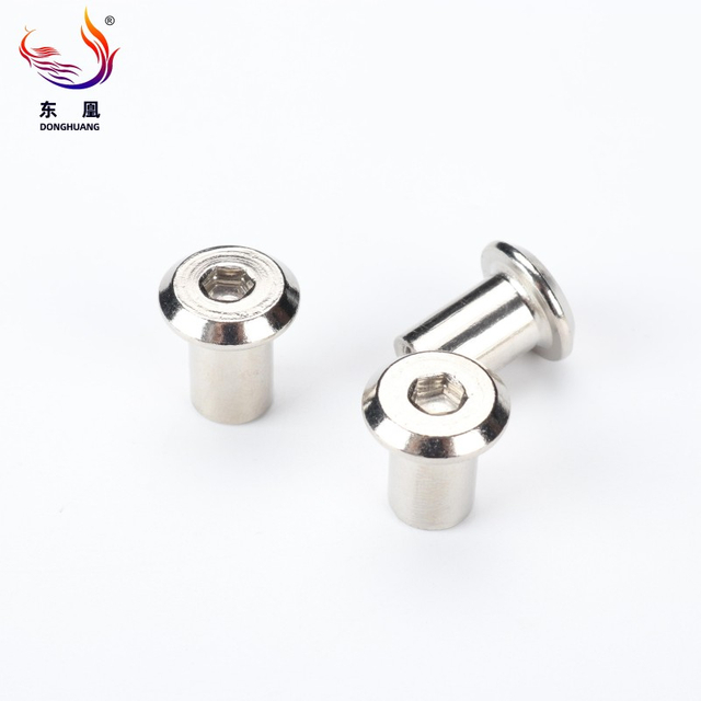 Stainless Steel Hexagon Socket Flat Head Plated Sleeve Nuts
