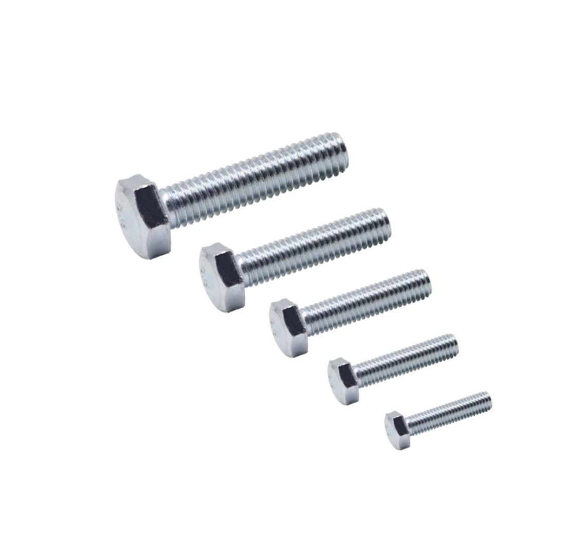 Grade 8.8 Carbon Steel Fully Threaded Hex Bolts Industrial